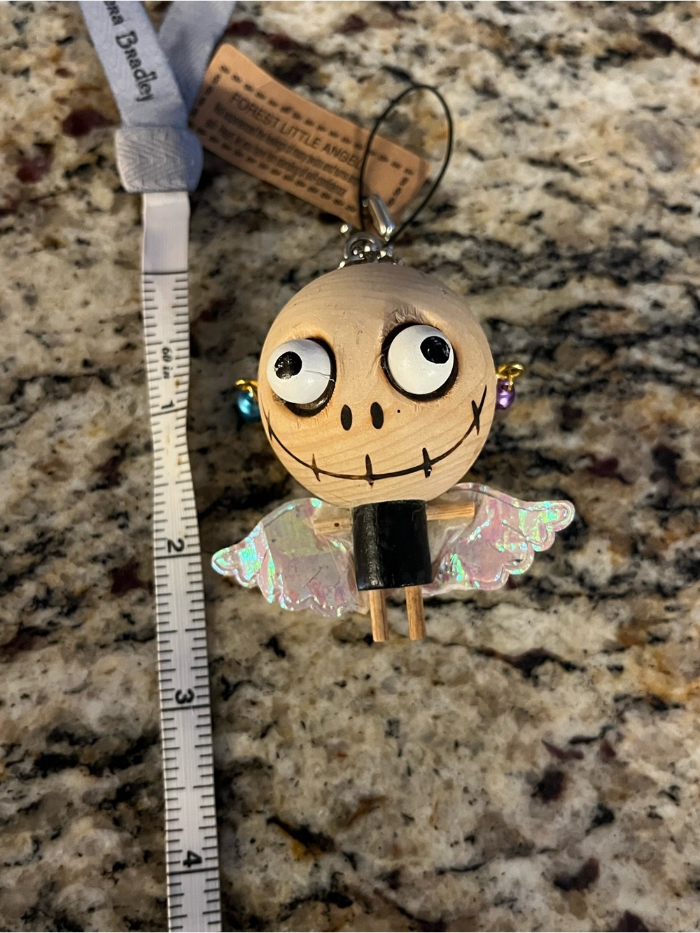 NWT Collectible Crazy Head Forest Little Angel-Pier 1 Ornament VooDoo Doll